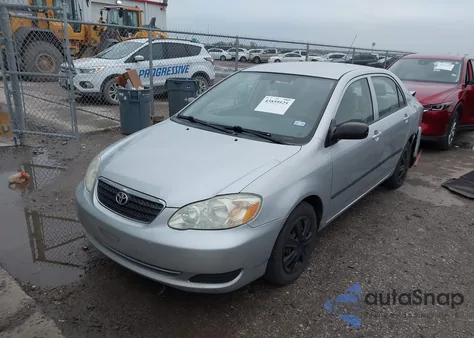 2007 Toyota Corolla Ce from USA, damaged, VIN JTDBR32E670108965